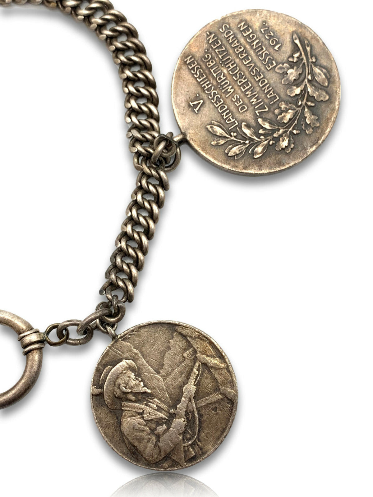 Schützenkette - Silber - 20/30er Jahre - Landesverband Württemb. - Zimmerschütze6