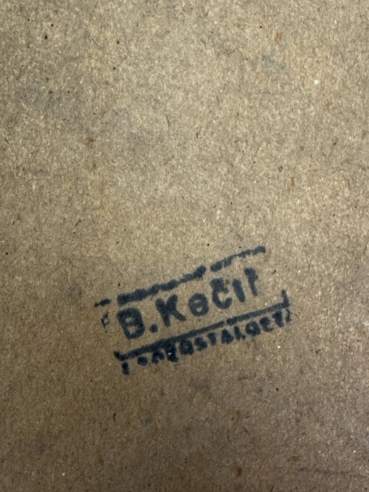 Bohumil Samuel Kečíř (1904–1987) – Modernes Stillleben mit Kerzenleuchter - sig.11
