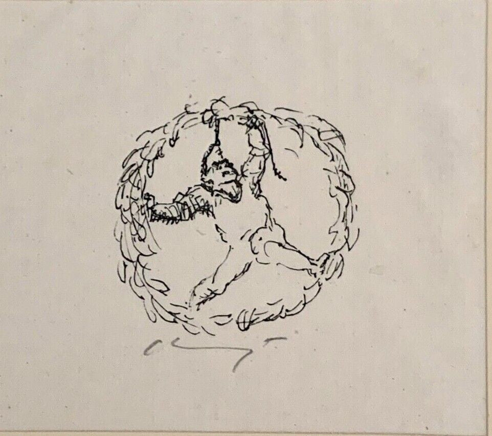 Max Slevogt 1868-1932 - Lithographie - Szenische Illustration - signiert 0
