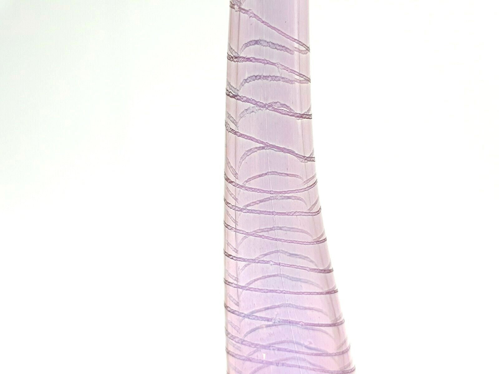 Cobra Vase - Design Heiner Düsterhaus für Vera Walther Studioglas - signiert 9