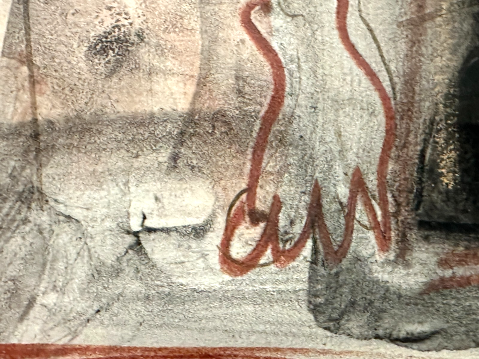 Ulla von Gierke (UvG) - 1986 – Abstrakte Komposition - Acryl auf Leinwand - sig9