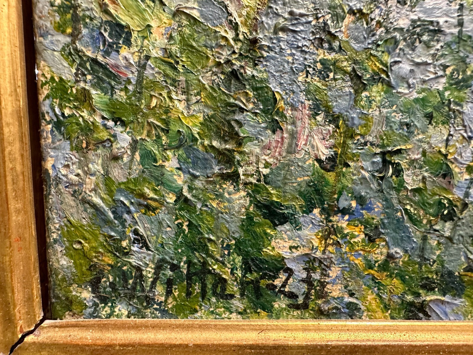 Öl auf Leinwand - Impressionismus - Landschaftsgemälde - Carl Wittek 19237