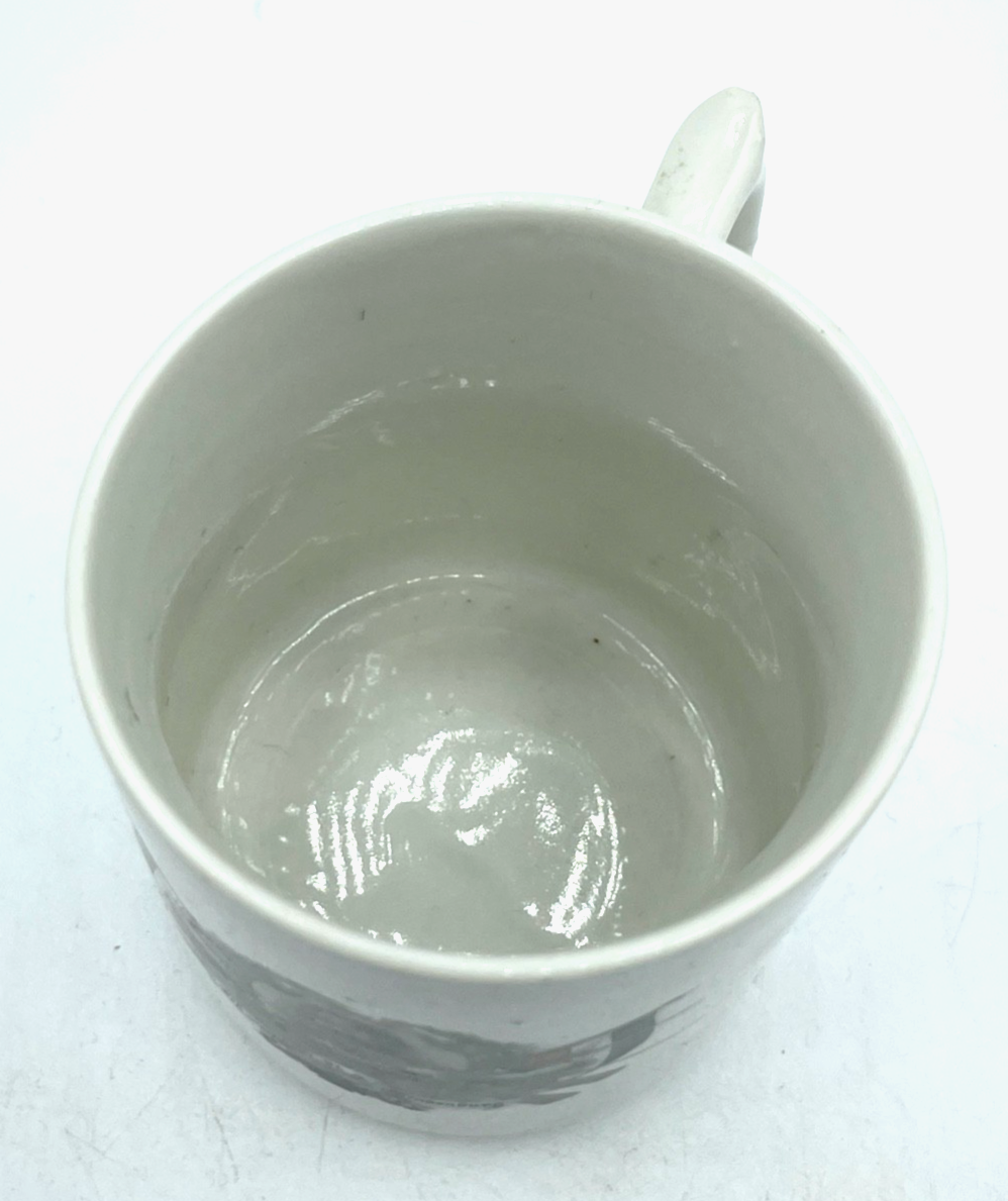 Antik Porzellan Tasse Hindenburg 1914 Deutsch WK1 Militaria Patriotika1