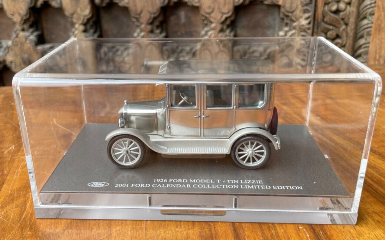 1926 Ford Model T Tin Lizzie 2001 Calendar Collection Lim. Edition Zinn orig Box0