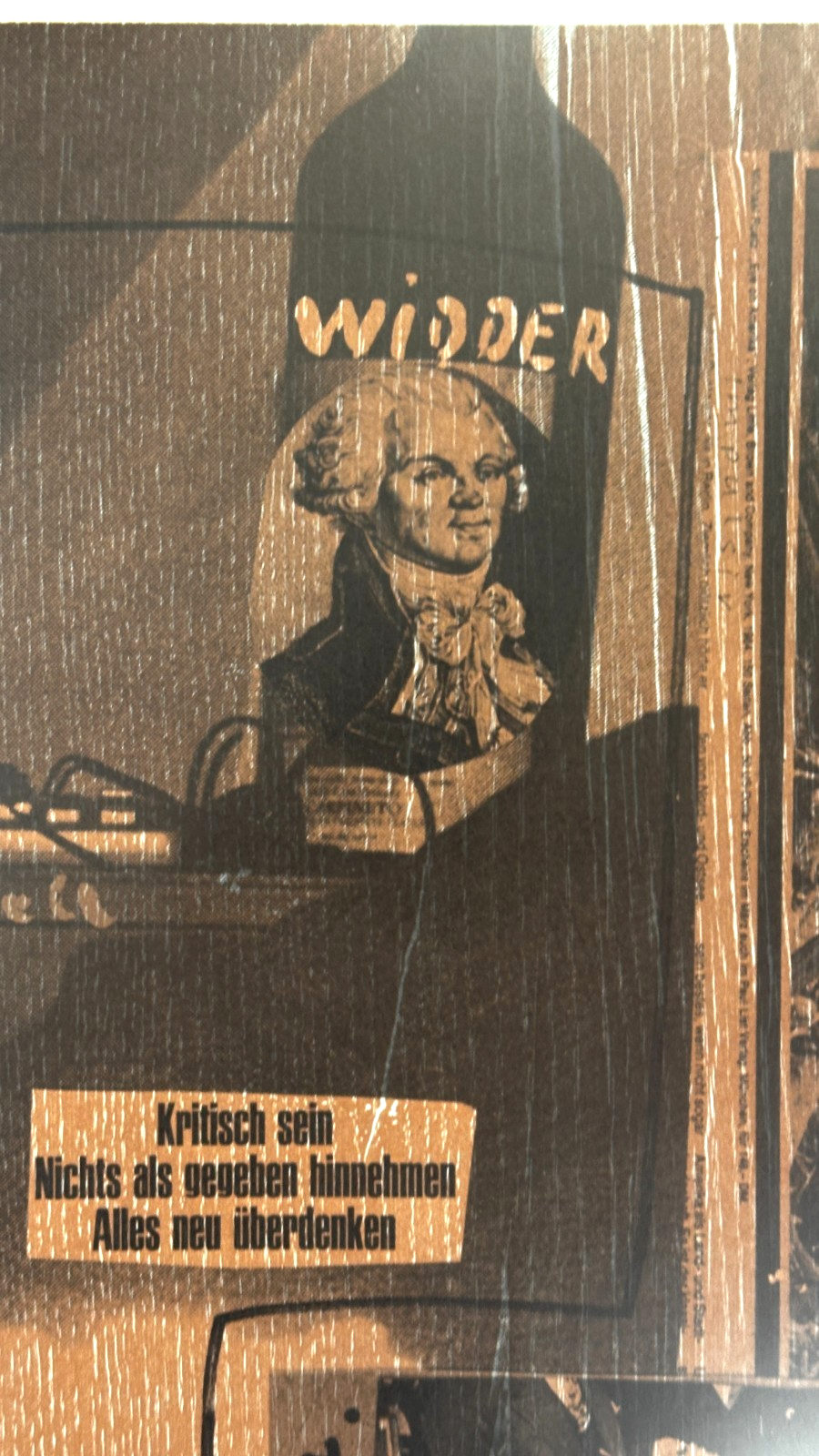 Albert Oehlen - „Widder“ - Farboffsetlithografie - signiert - gerahmt 64x53 cm3