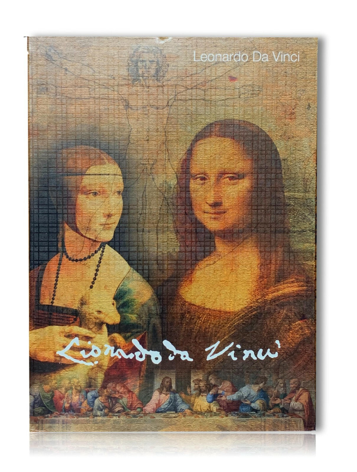 Medaillen - 24k vergoldet - Koloriert - limt. Edition - Set - Leonardo da Vinci1