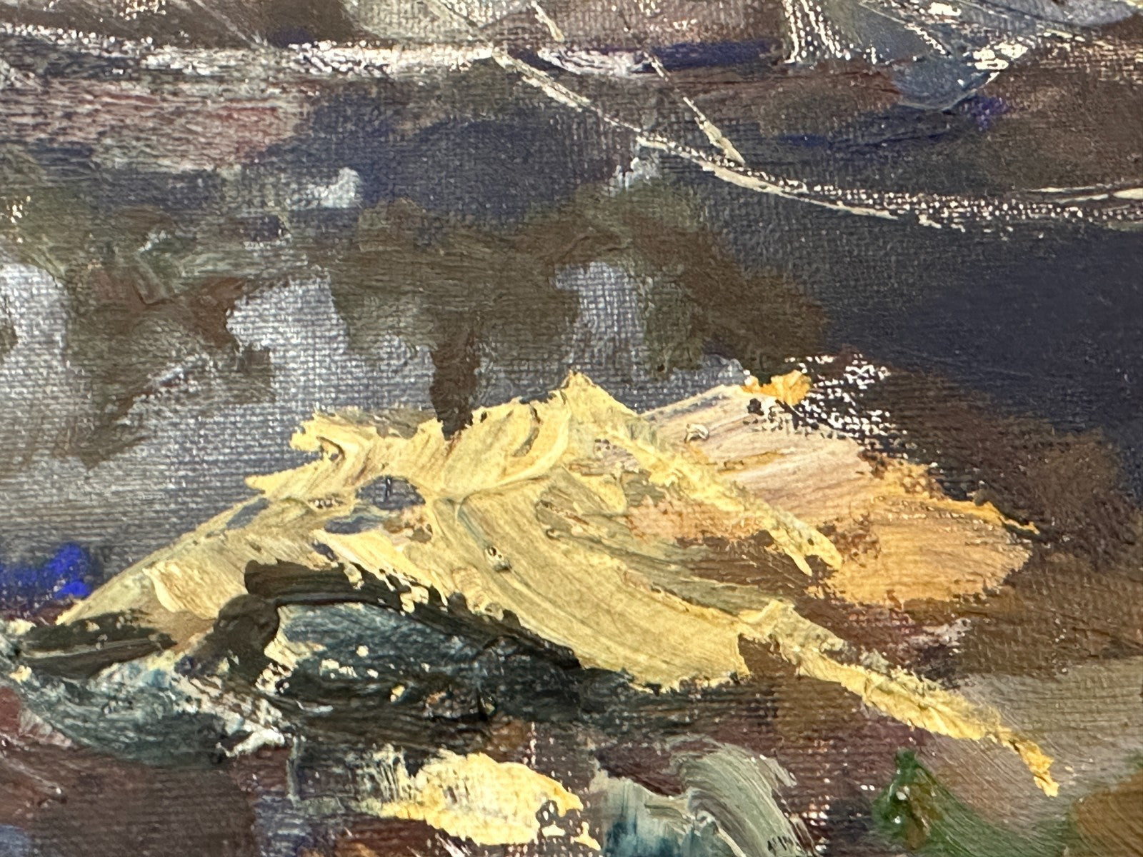 Robert Trätzl - Altwasser bei Stegen/Ammersee - Öl auf Leinwand - signiert8