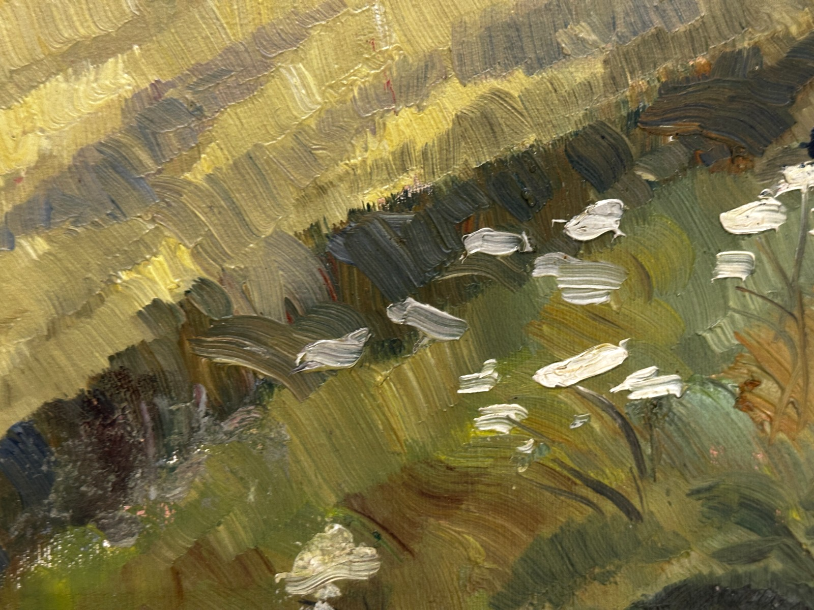 Ernst Feuerstein 1903–1960 Bauernhof an der Zugspitze Öl auf Masonit - signiert8