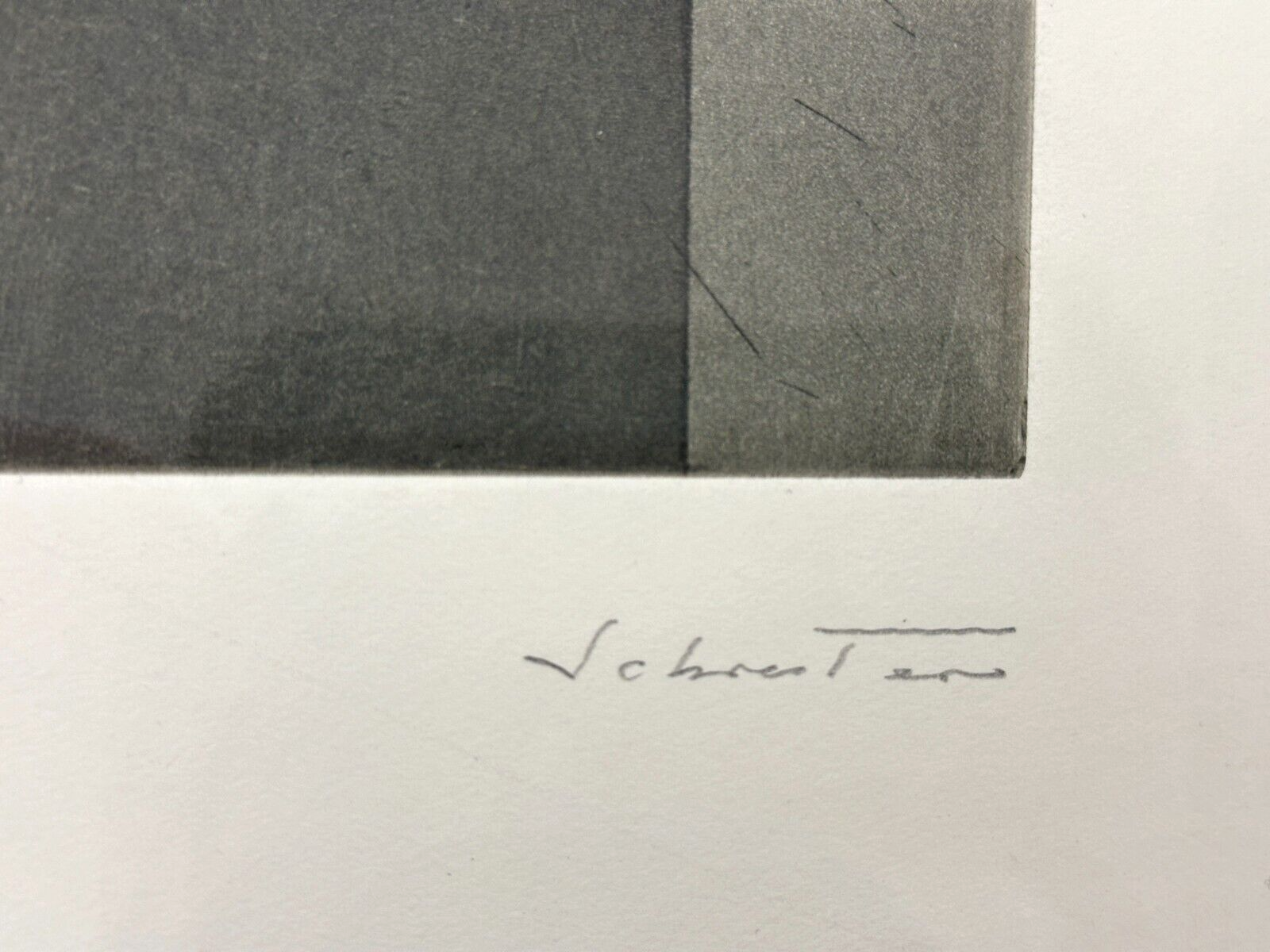 Johannes Schreiter - Radierung Aquatinta - 'Fazit 14/70/R' - nummeriert signiert3