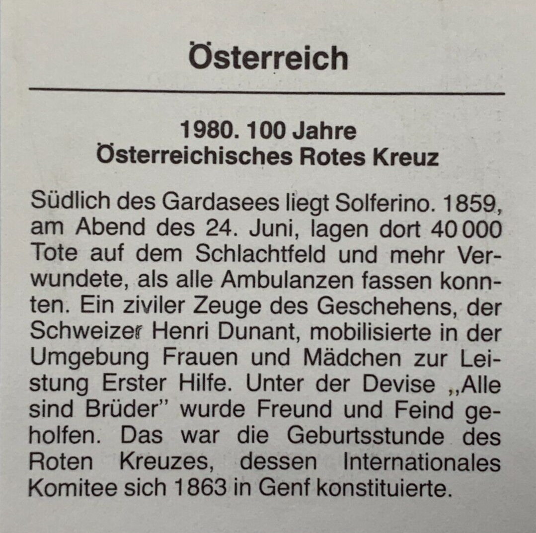 500 Schilling Österreich - Silber Münze - 100 Jahre Österr. Rotes Kreuz - Stgl2