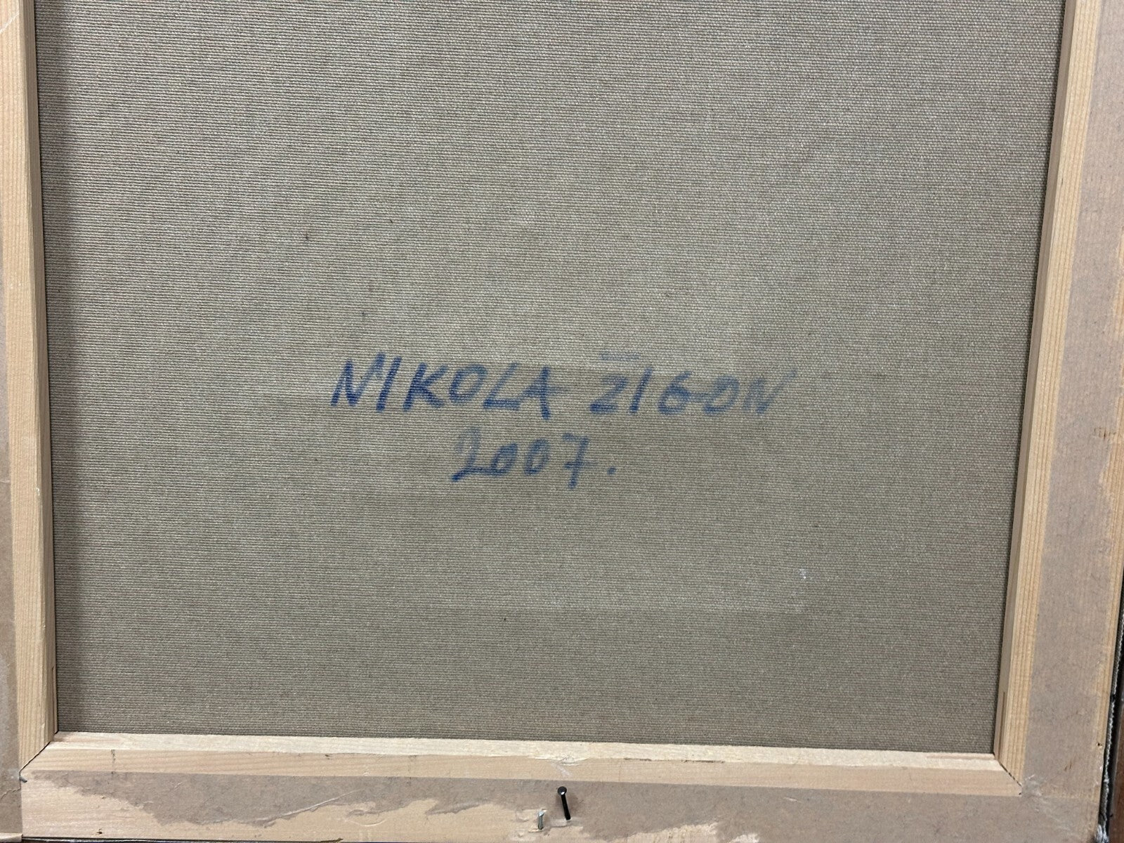 Nikola Zigon - Öl auf Leinwand Collage Mischtechnik - 2007 - gerahmt - signiert15