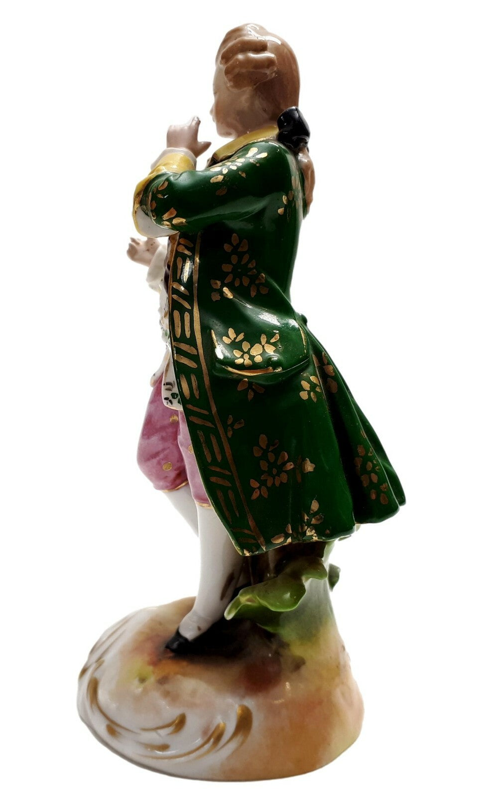 Sitzendorf Porzellan Figur um 1900 - Porzellanfigur ¨Kavalier¨ - polychrohm 2