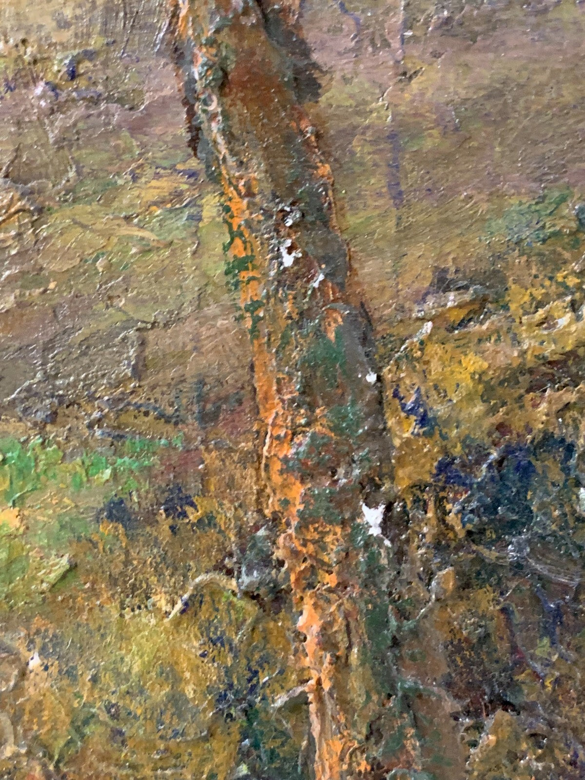 Wolfgang Heinz Unger *1929 - Wanderrast - Öl auf Holzplatte - gerahmt - signiert5