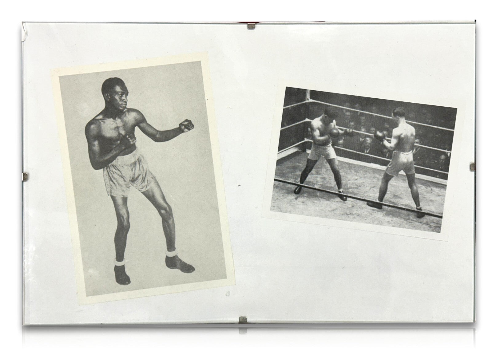 Hans Peter Feldmann 1941-2023 - Print Multiple - Boxer - 2 Bilder Fotos gerahmt0