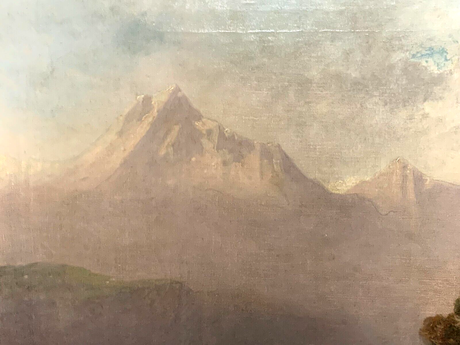 August Vischer 1821-1898 - Öl auf Leinwand - Romantik - Genremalerei - signiert3