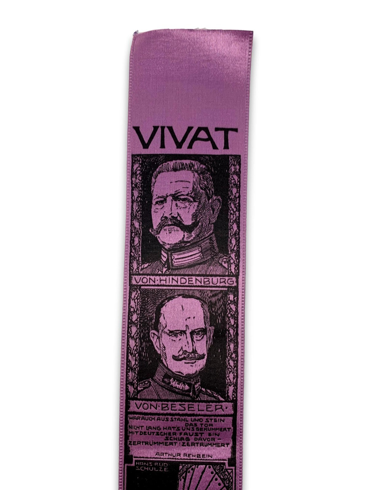 Vivat Band - WKI - Entwurf: Hans Rudolf Schulze - 1915 - für das Roten Kreuzes3