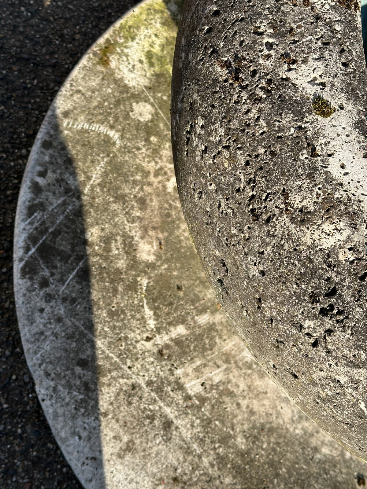Steinbrunnen Garten Brunnen mit Bronze Figur - Pegasos Pegasus Pferd - Sandstein4