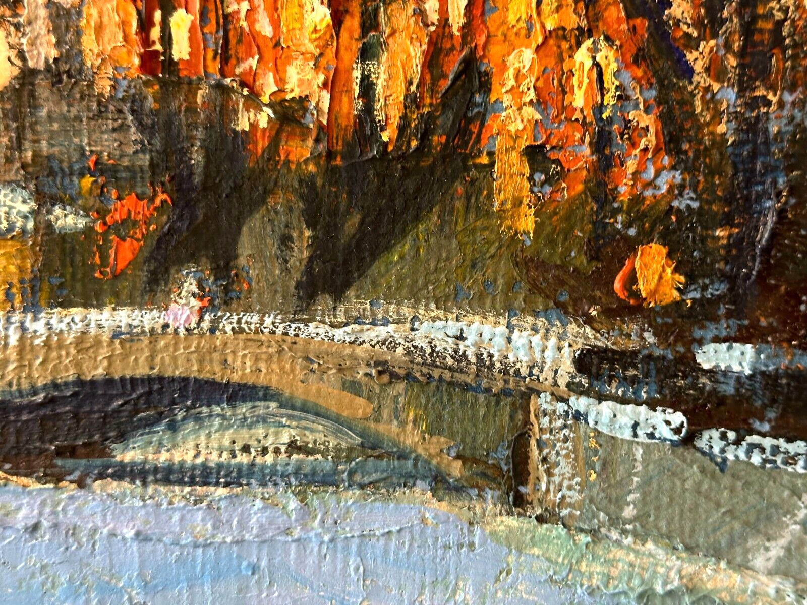 Öl auf Leinwand - Lisa Mikhailova - St. Petersburg Gribojedow-Kanal - gerahmt12