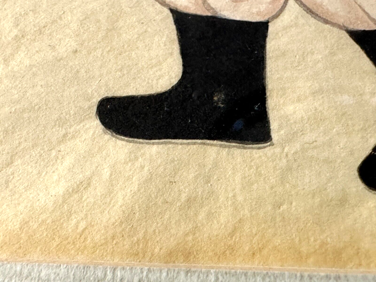 Chinesische Malerei - Markpapier mit Deckfarben - um 1900 - gerahmt hinter Glas13