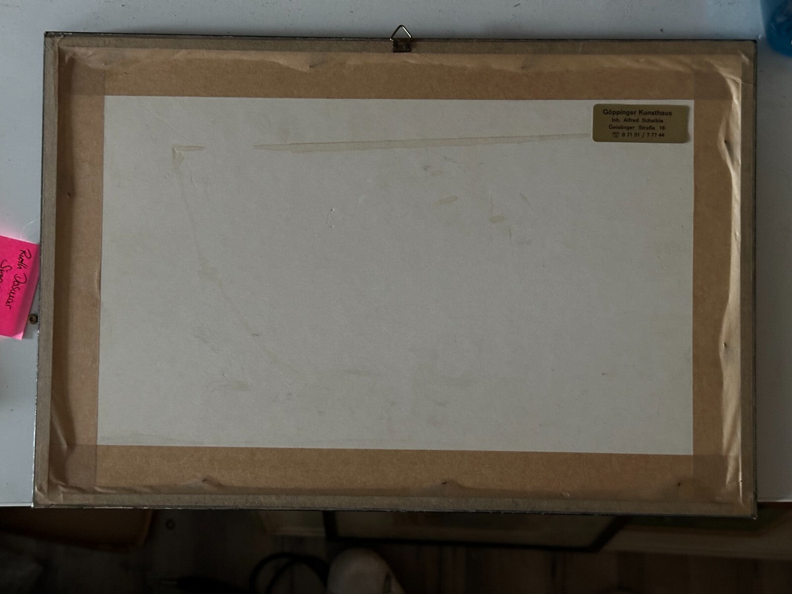 Geprägtes Büttenpapier - Ruth Dosmar Sipper 1922-2022 - 'der frühe Tratsch' 1/506