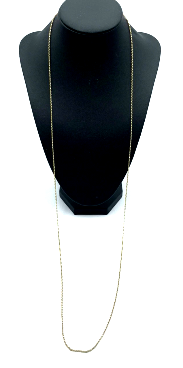 333 Gold 8 K Halskette Erbskette Kette Juwelier L 91 cm lang ! B 1,5 mm unisex0
