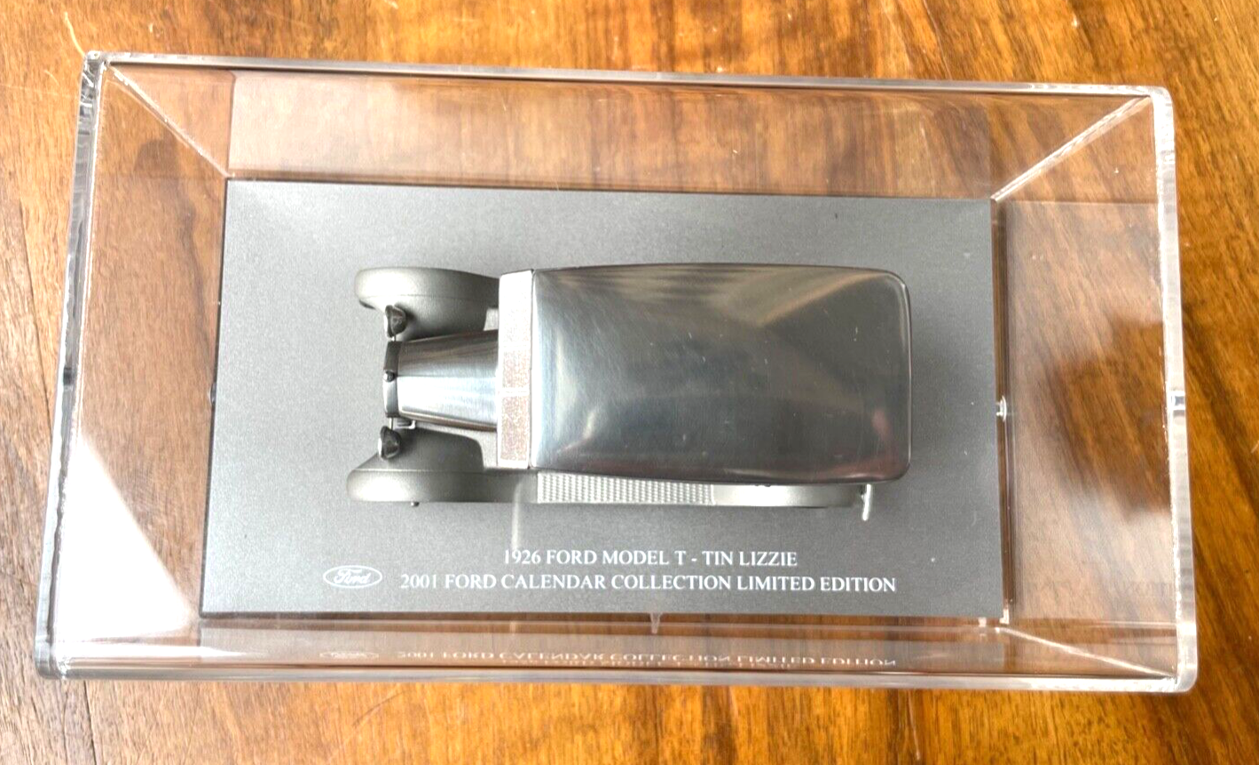 1926 Ford Model T Tin Lizzie 2001 Calendar Collection Lim. Edition Zinn orig Box1