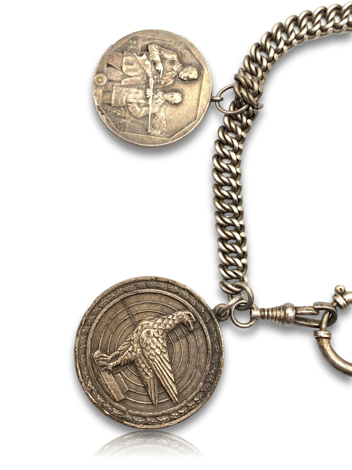 Schützenkette - Silber - 20/30er Jahre - Landesverband Württemb. - Zimmerschütze5