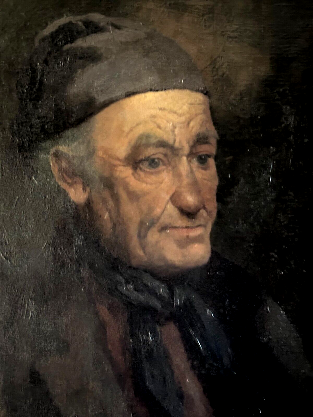 Öl auf Leinwand - Georg W. Brennemann 1856-1906 - Porträt Herrenportrait - sign.1