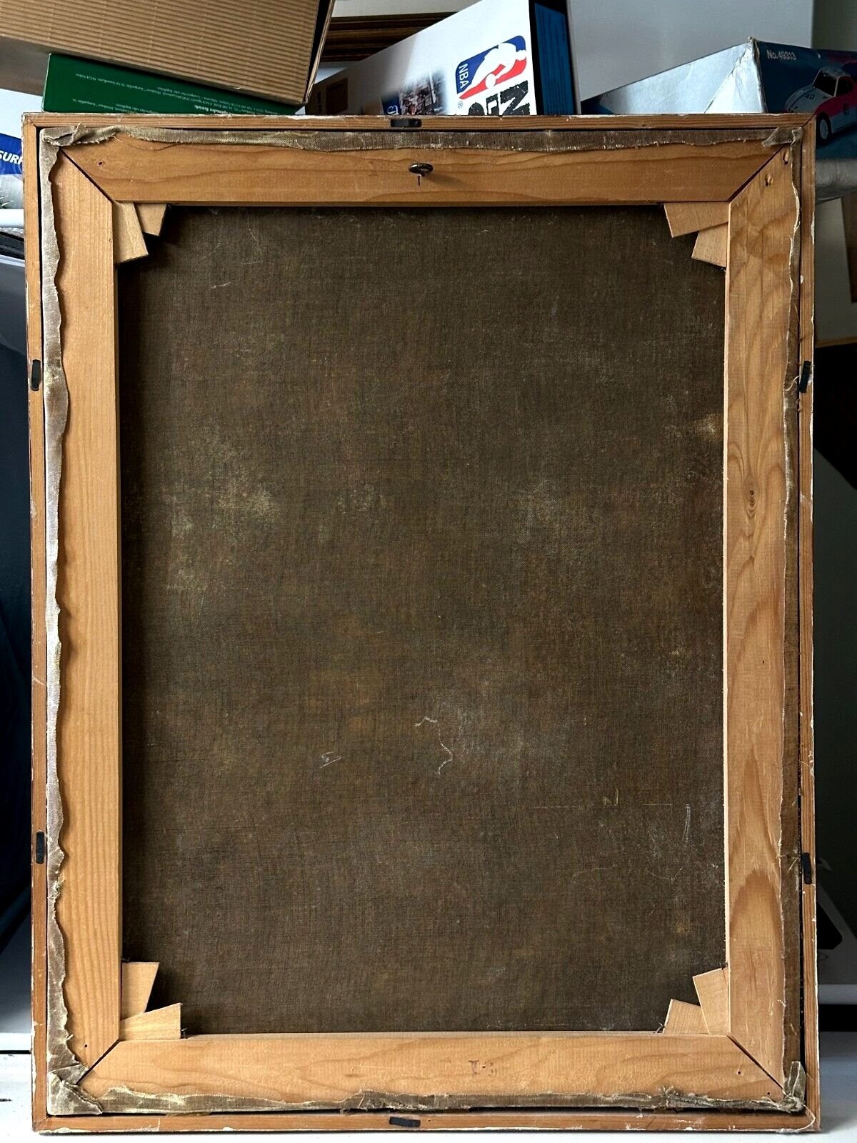 Öl auf Leinwand - barockes Gemälde - Maria lactans - stillende Mutter Gottes16