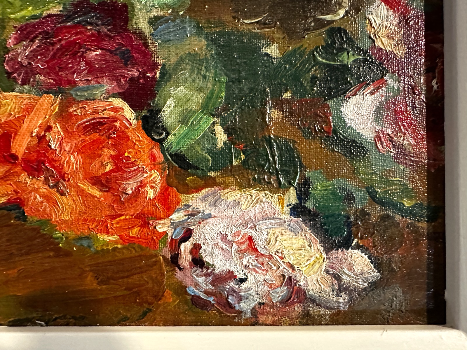 Helmut Baumann 1894-1978 – Blumenstillleben - 1966 - Öl auf Masonit - signiert6