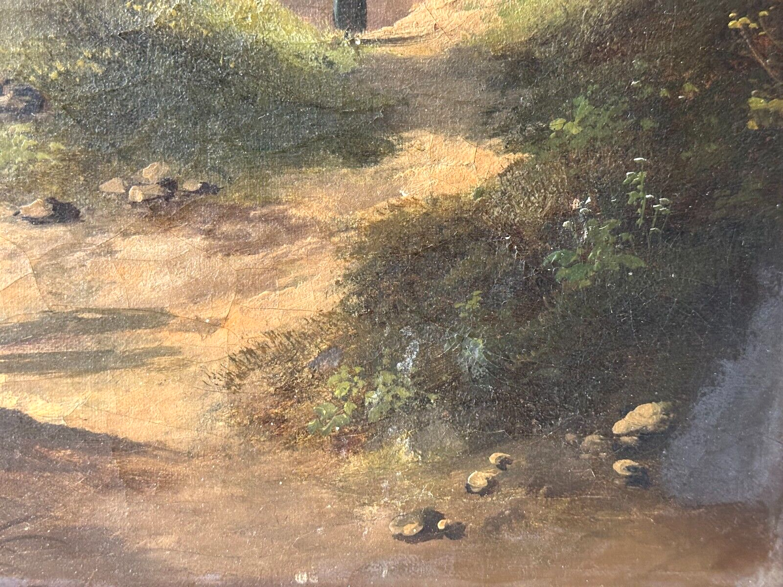 Öl auf Leinwand - Eduard Böhm 1830-1890 Österreich - Landschaftsgemälde um 186010