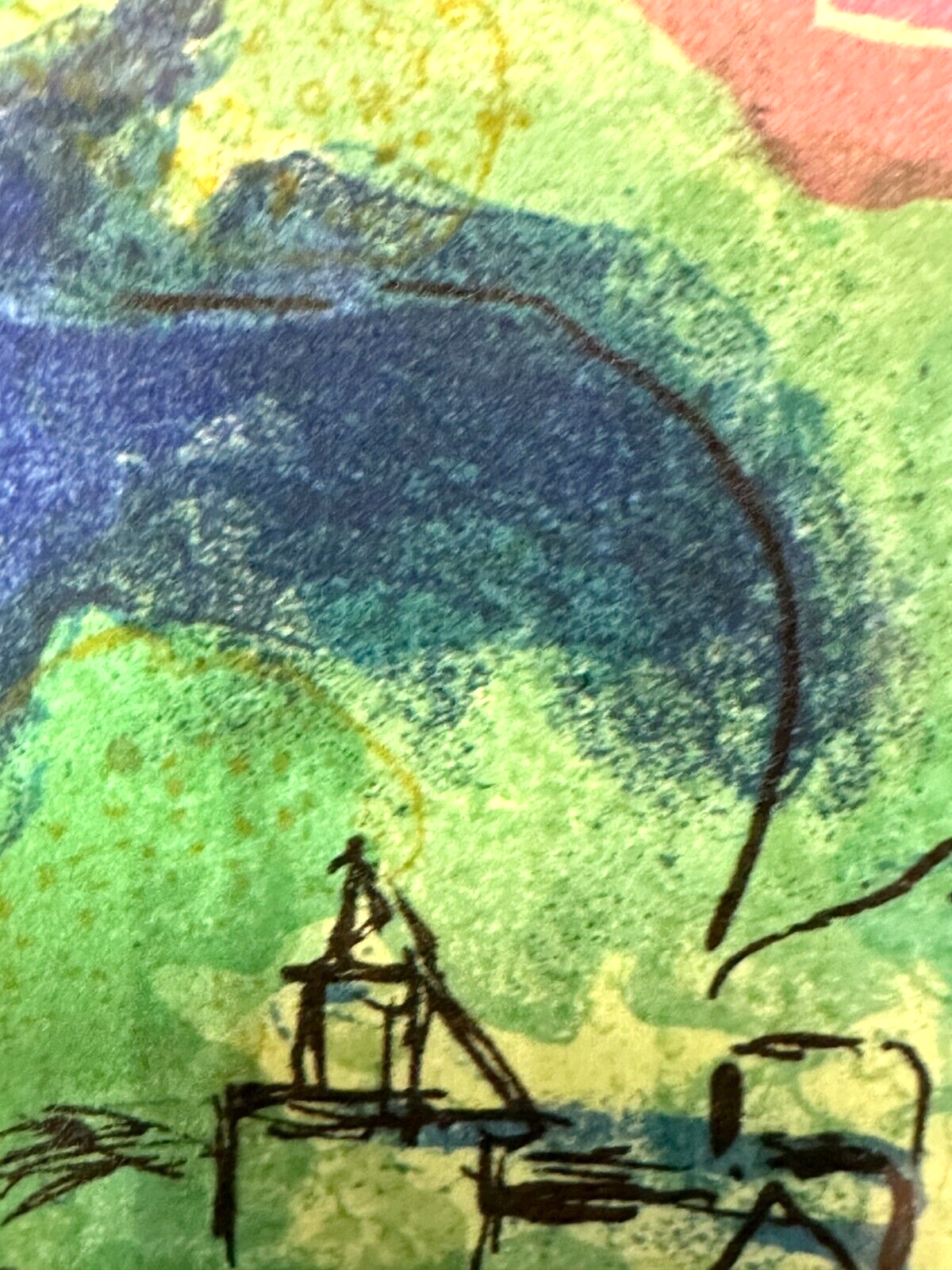 Marc Chagall 1887-1985 - Farblithographie - "La Tribu d' Issachar" - Zertifikat7
