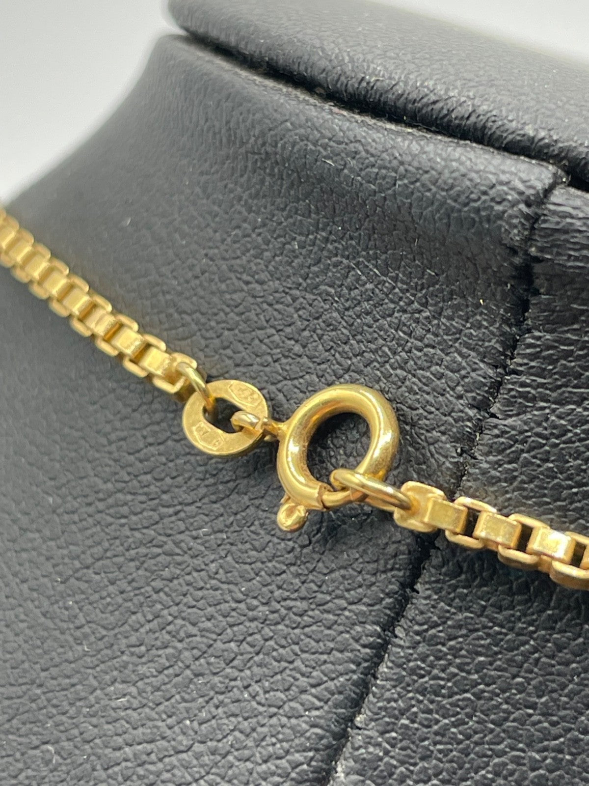 750 Gold 18 K Halskette Venezianer Kette Juwelier L 51 cm B 2 mm unisex gepflegt3