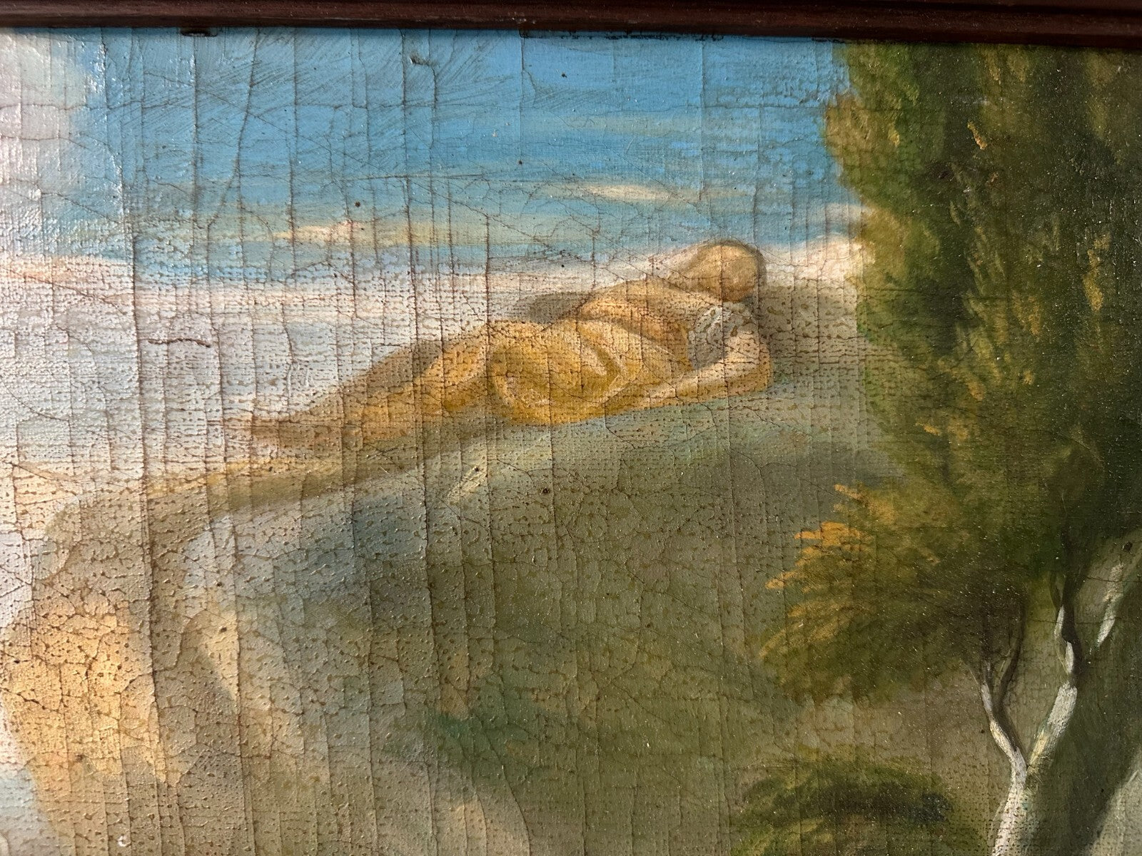 Öl auf Leinwand - Luca Giordano - Psyche abbandonata sulla in cima alla rupe4
