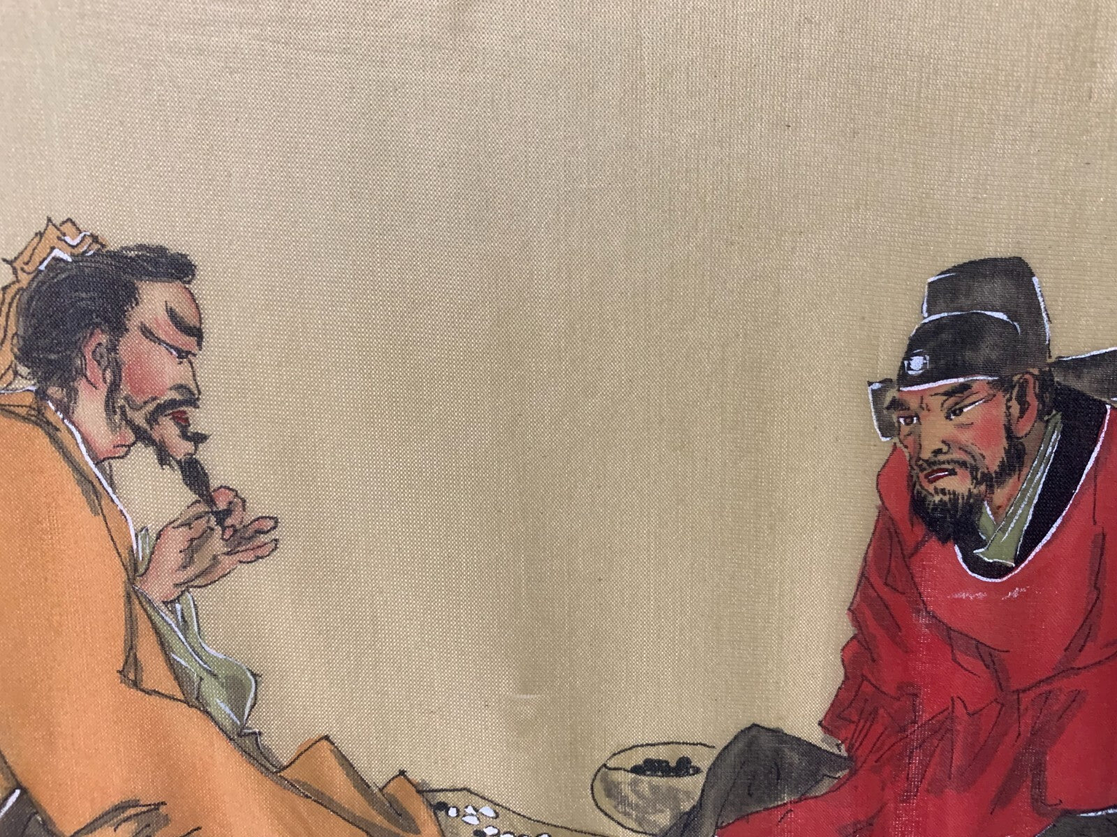 moderne chinesische Seidenmalerei nach ZENG FAN - Lu Zhishen - Zhong Kui - Xu Da10