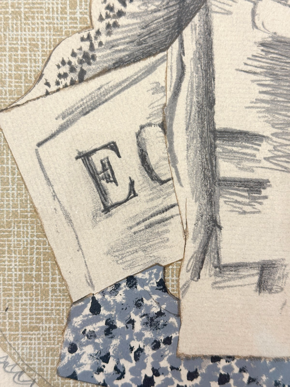 Georges Braque 1882-1963 – Lithografie - 'Verre et journal' - Nr. 236/3003