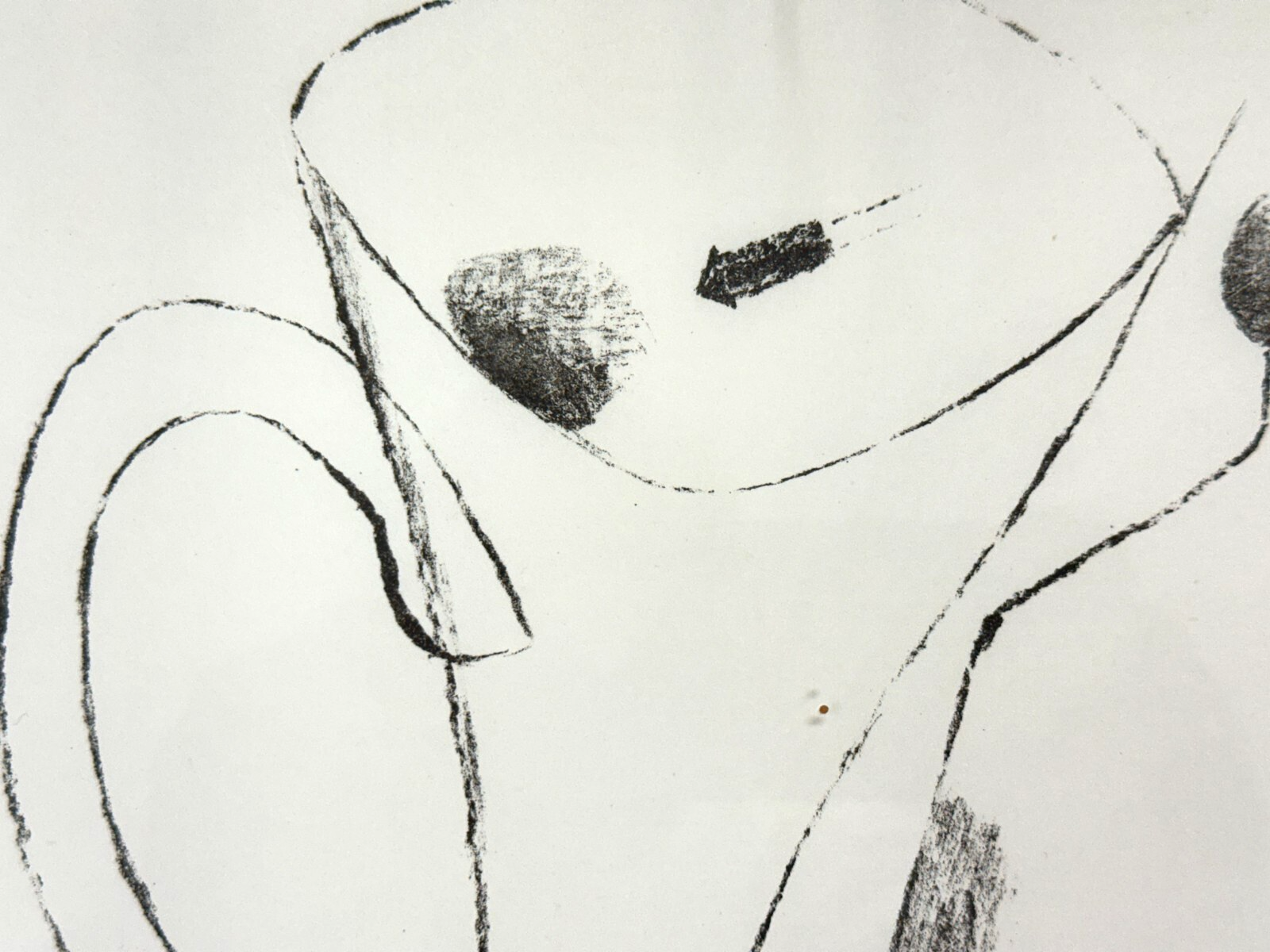 Julius Bissier (1893–1965) - sign. Lithografie – Stillleben modern - gerahmt2