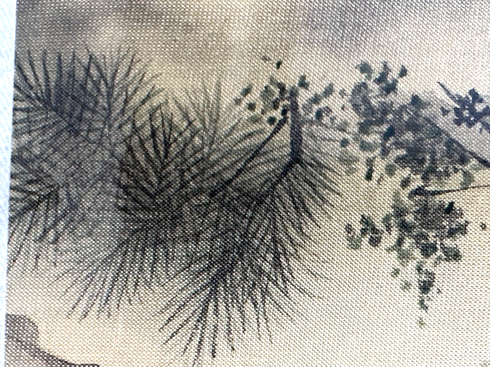Daoistischer Mönch - Seidenmalerei Vorbild Song-Dynastie aus Kunstakademie 198410