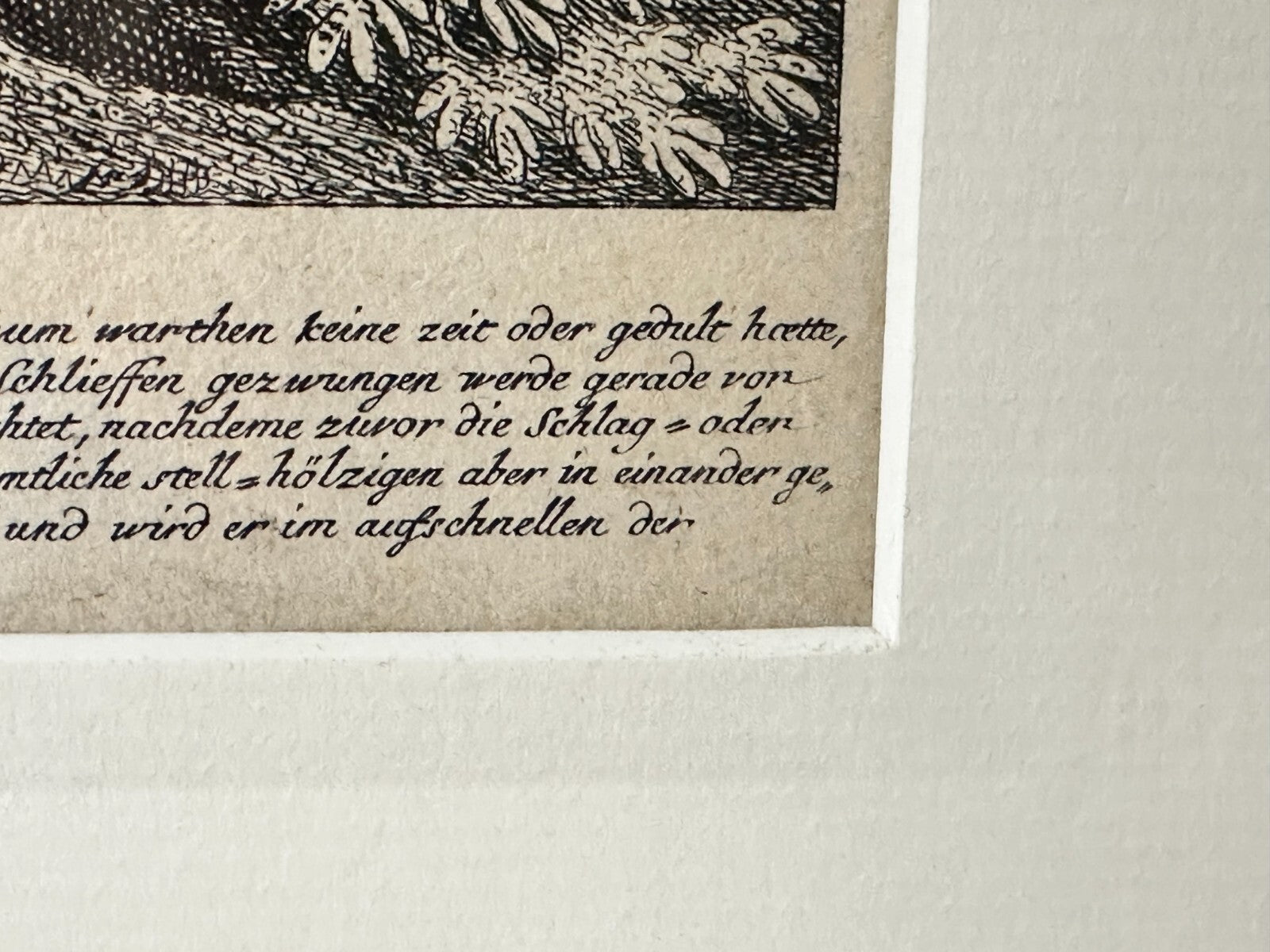 Johann Elias Ridinger 1698-1767 - Kupferstich Augsburg um 1750 - Schlingenfalle4