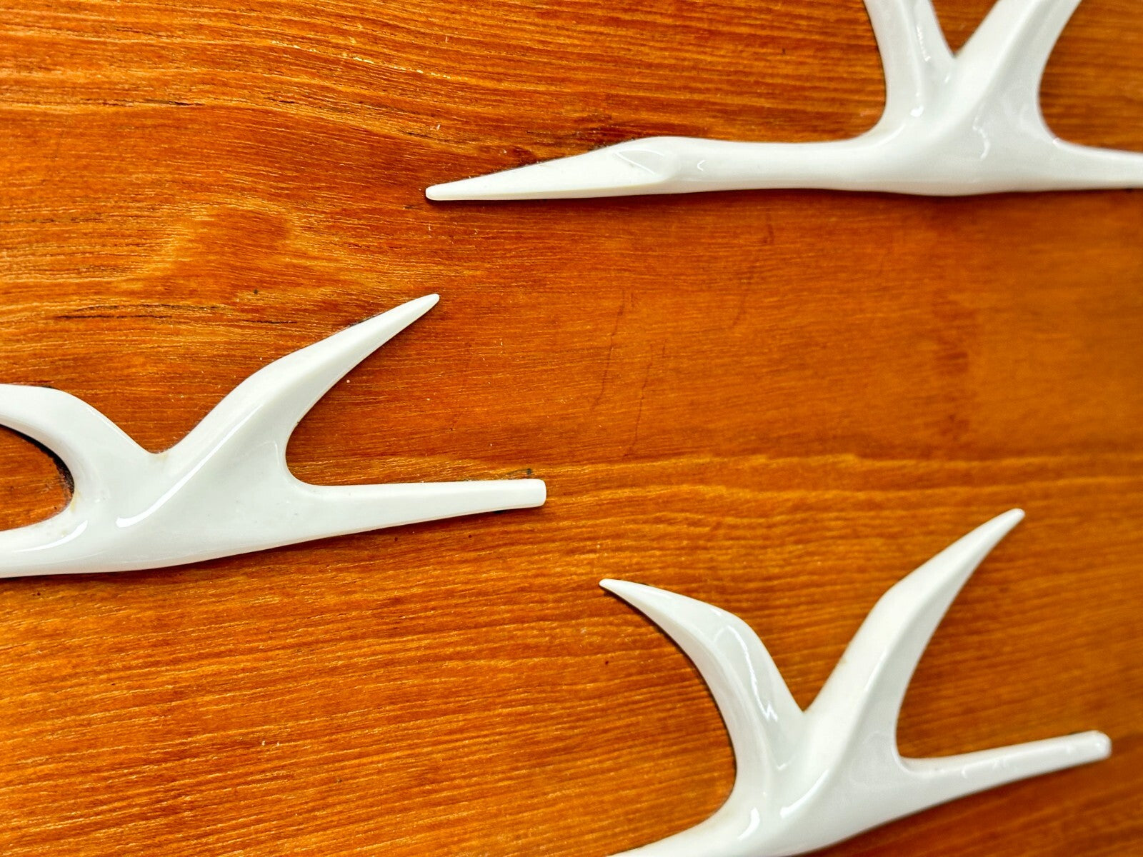 Wanddekoration - Peter Müller Sgrafo Modern - Porzellan auf Teak - Midcentury1
