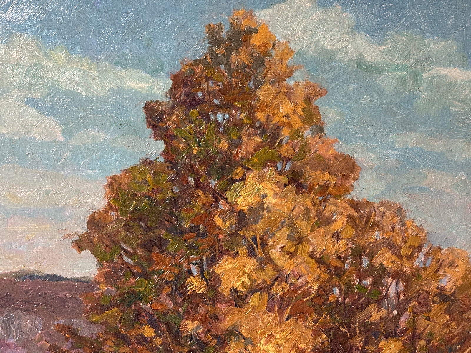 Adalbert Sutor 1895-1970 - Ol auf Karton - Fuchseck bei GP - signiert - gerahmt2