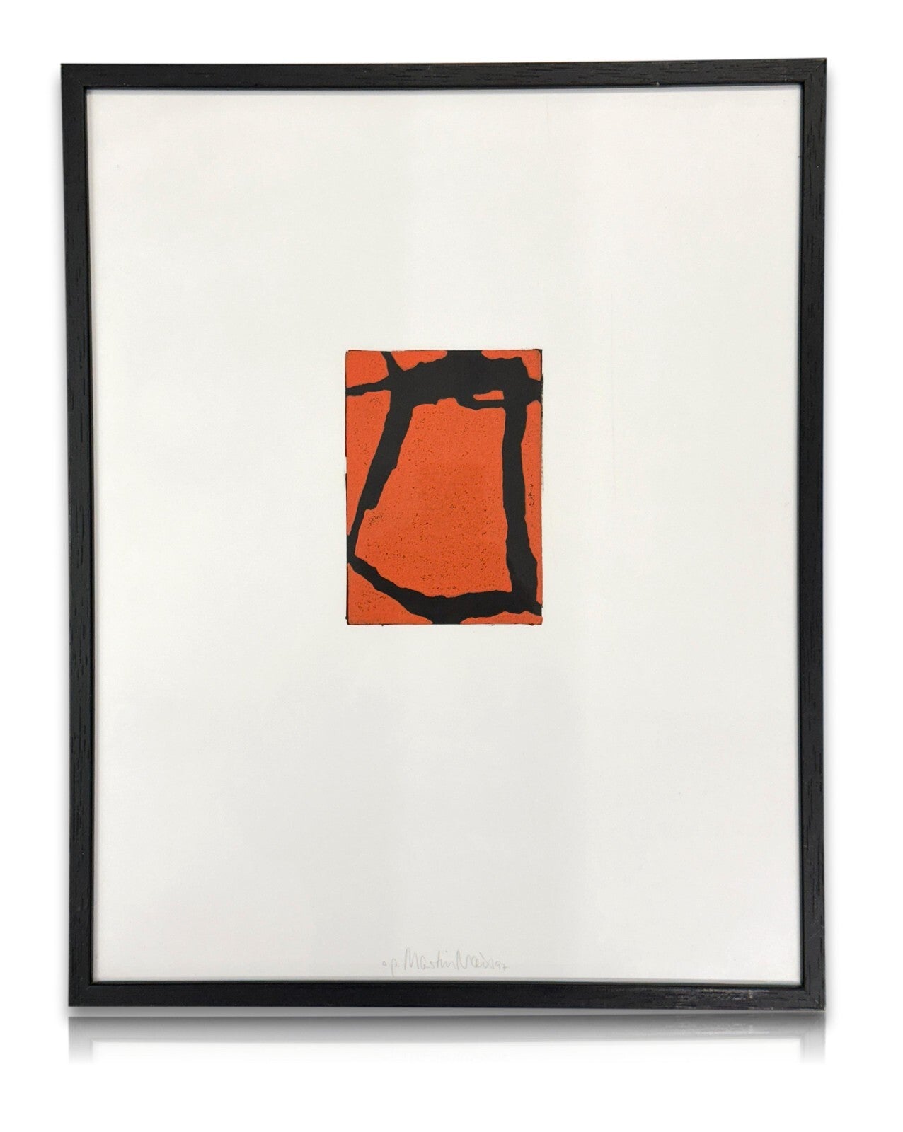 Martin Noël 1956-2010 - Holzschnitt - farbige Komposition 1997 - Artist’s Proof0
