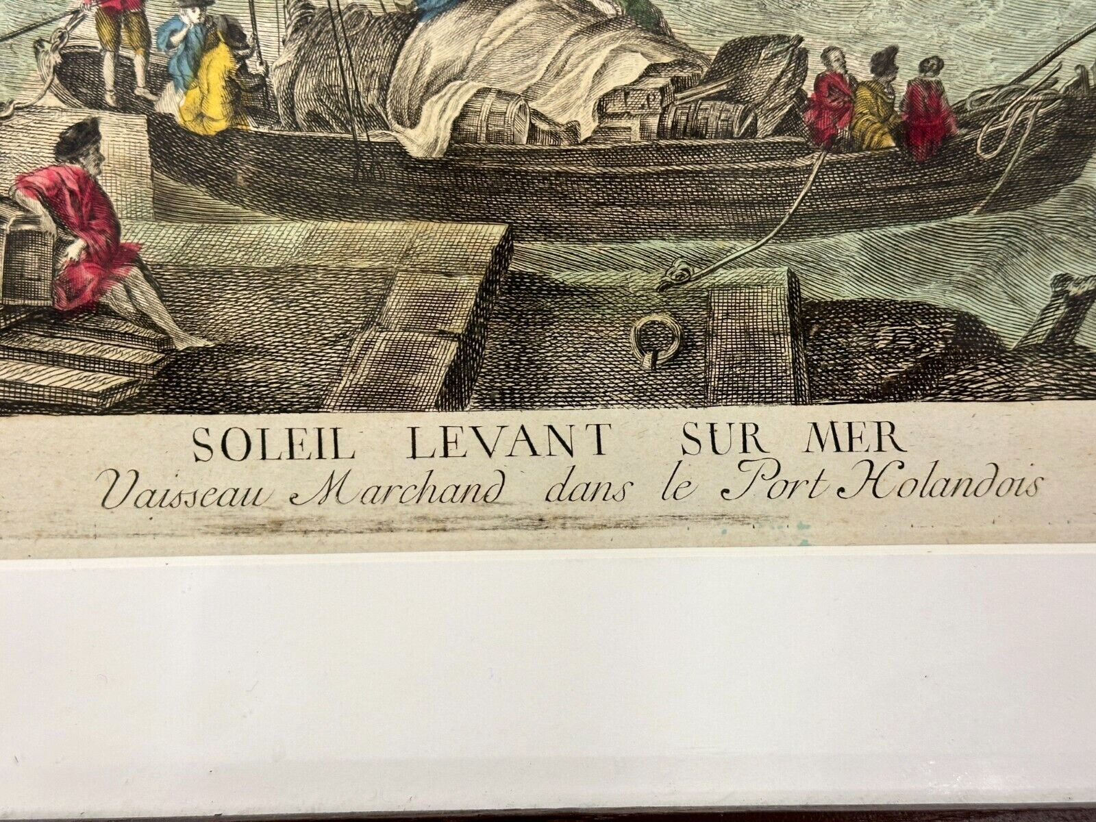 Claude le Lorrain (1600-1682) - Kol. Kupferstich - 'SOLEIL LEVANT SUR MER'12