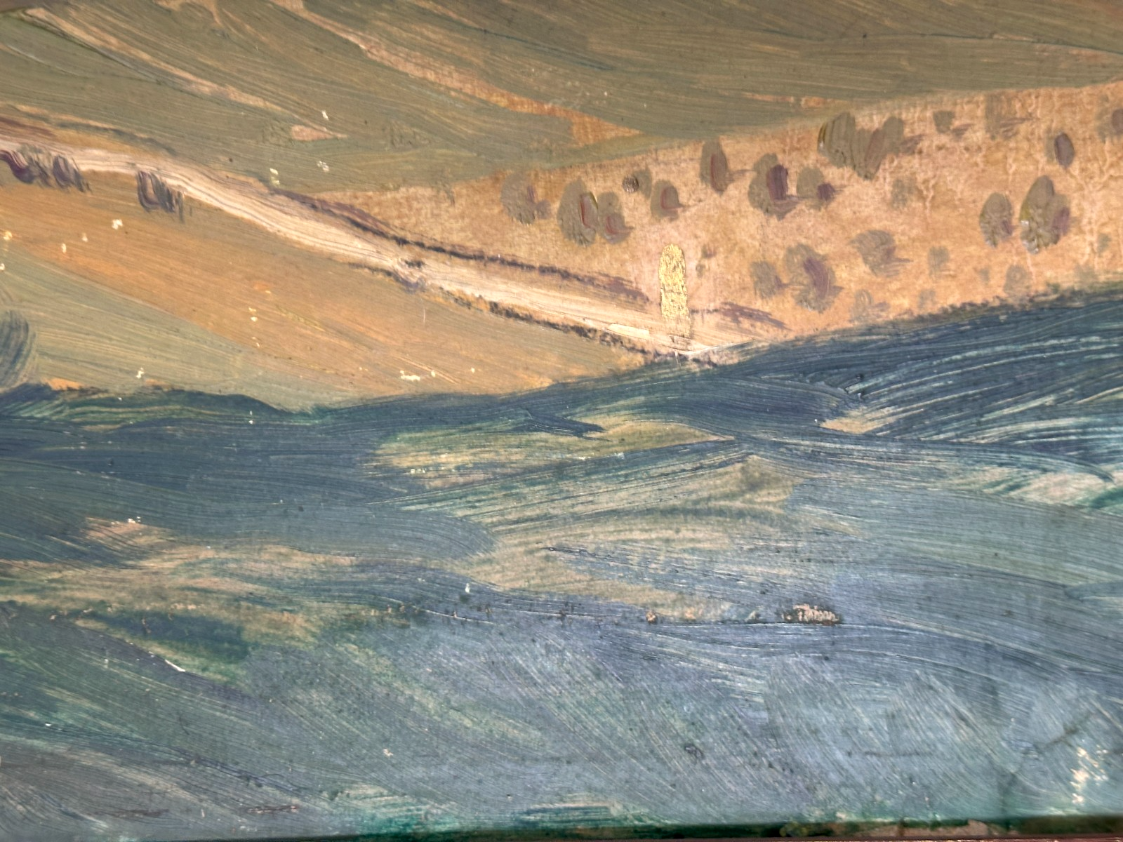Max Werner (1928) - Ölbild Alpenlandschaft - signiert - Tirol Bayern - Öl auf Pl9