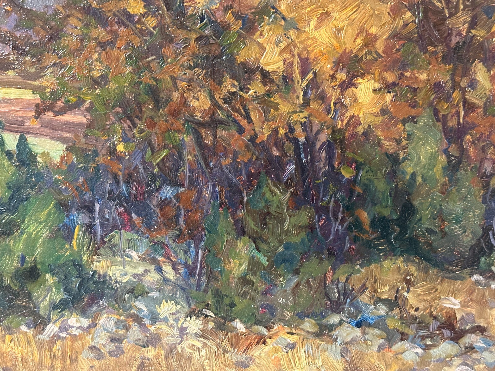 Adalbert Sutor 1895-1970 - Ol auf Karton - Fuchseck bei GP - signiert - gerahmt6