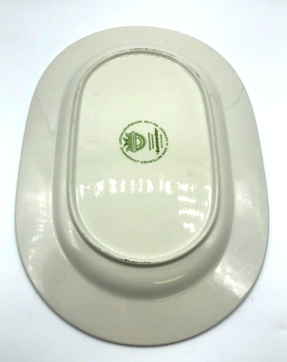 Vintage Villeroy & Boch Porzellan Platte Fleischplatte * Summerday * staubig2