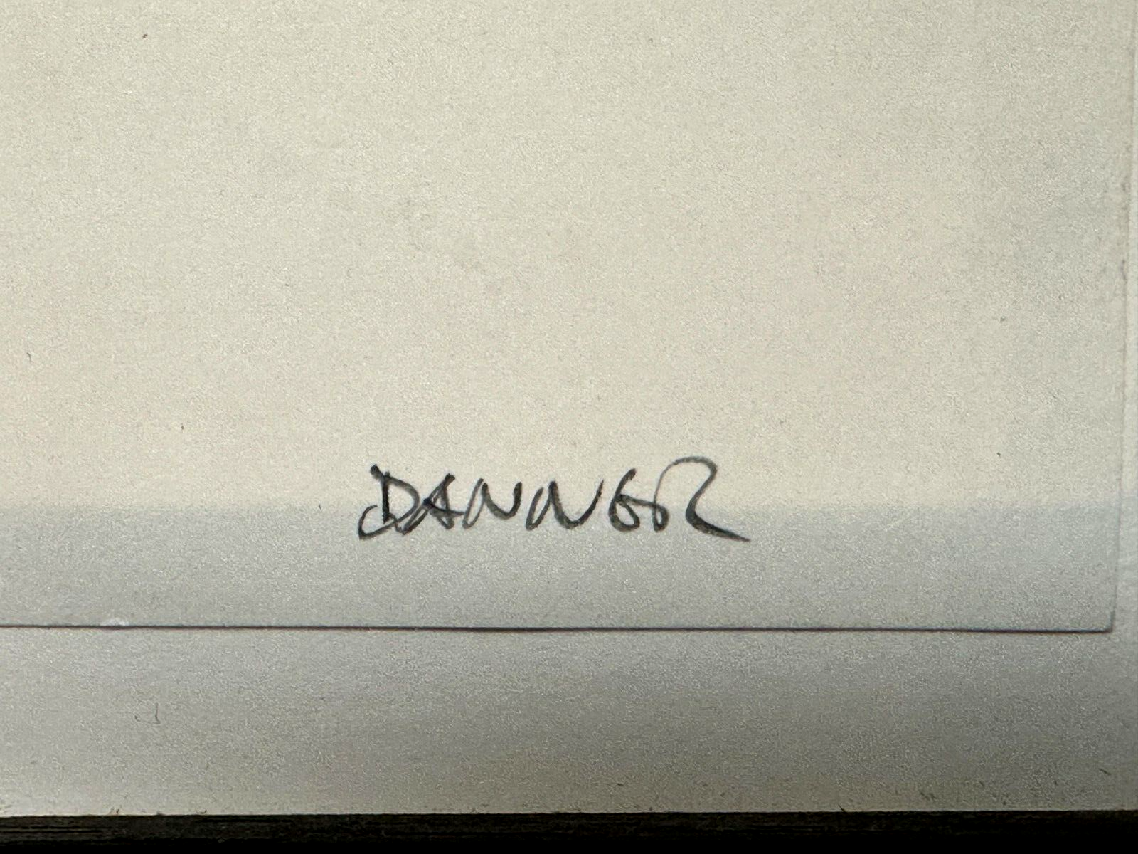 Michael Danner * 1951 - Aquarell - Untitled - gerahmt signiert - Komposition8