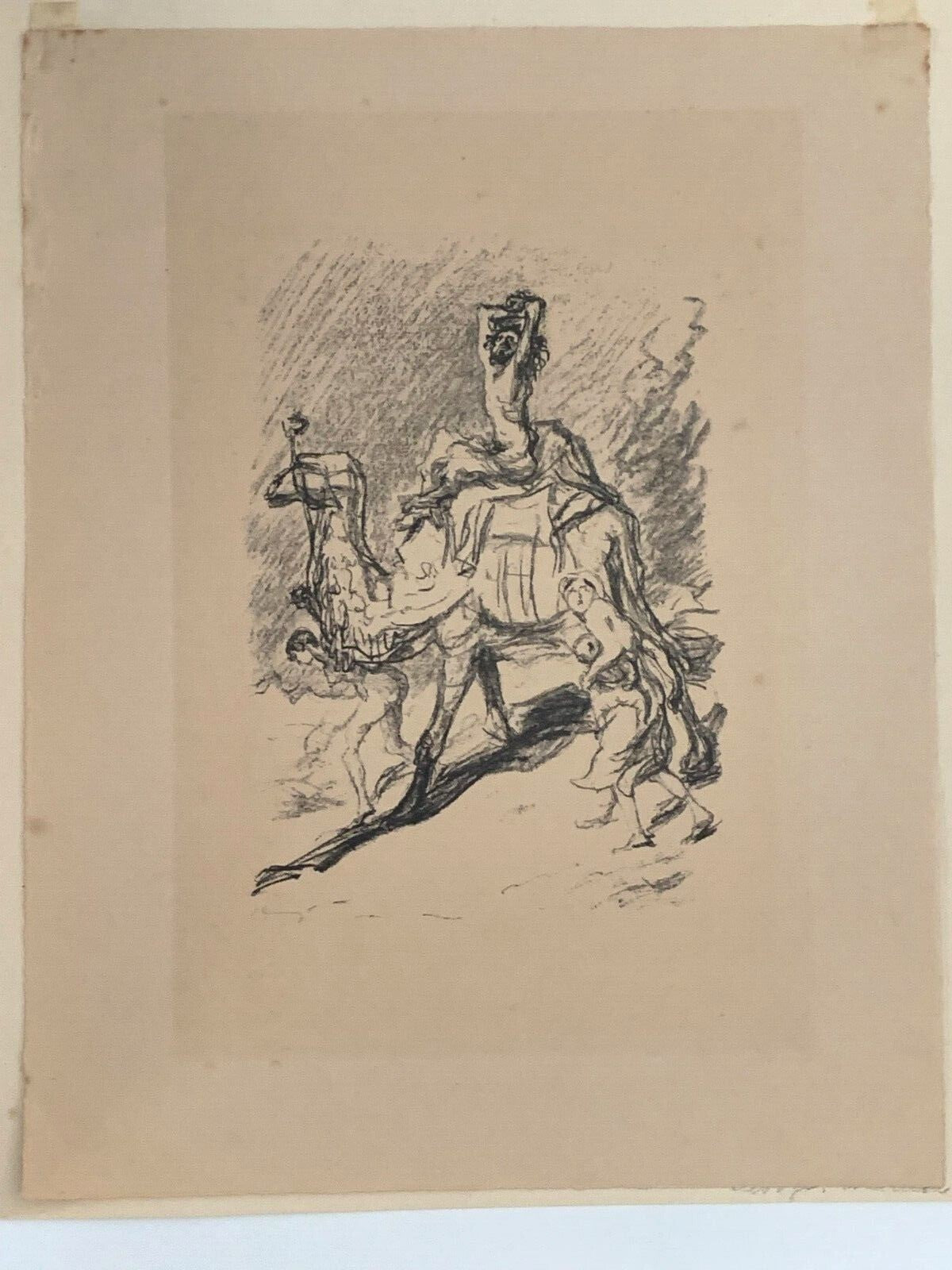 Max Slevogt 1868-1932 - Lithographie 1917 - Mohamed - signiert limitiert4