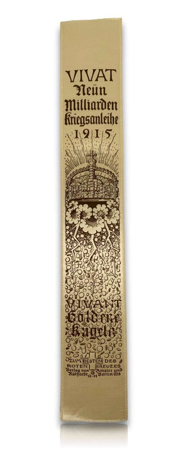Vivat Band - WKI - Entwurf: O.H. - 1915 - für das Roten Kreuzes - Kriegsanleihen0