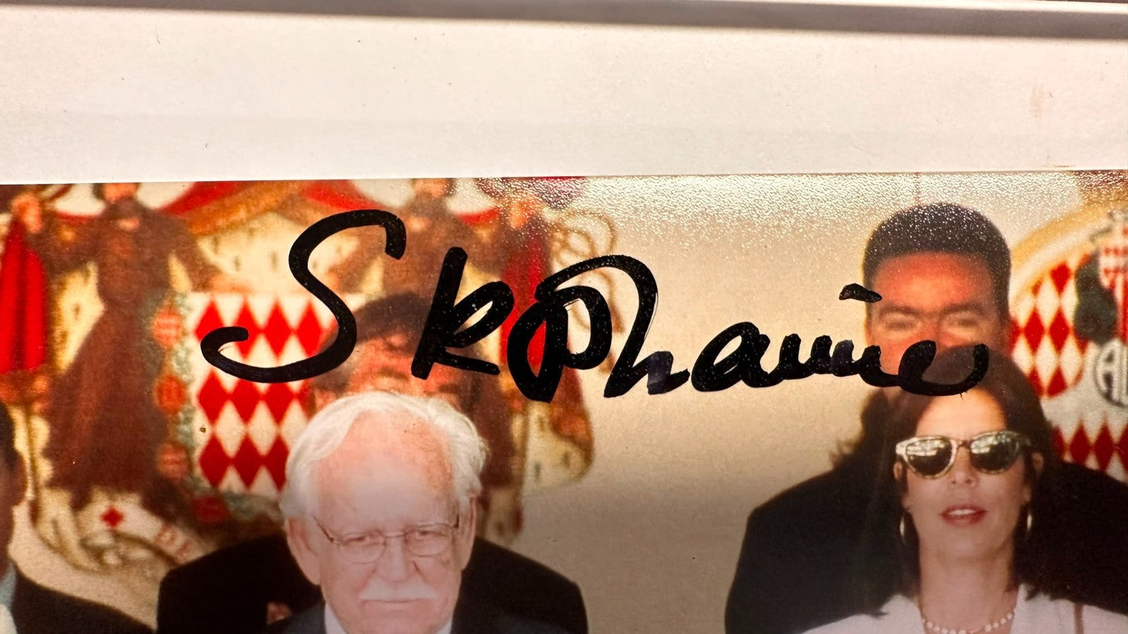 Grimaldi Monaco - Autogramm Foto - Albert II Stéphanie Rainier III - signiert6